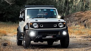 Witness The Ultimate Jimny Transformation With The Best Modes adonzautomotive jimny modified [upl. by Nuoras]