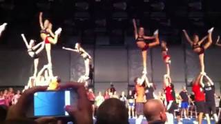 Cheer athletics cheetahs majors showoffs 2013 [upl. by Alyakim]