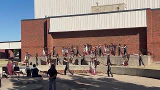 OSSAA Colorguard contest 10222024 IMG 6801 [upl. by Dnalevets852]