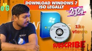 How to download Windows 7  2024 official Link [upl. by Adnoved]