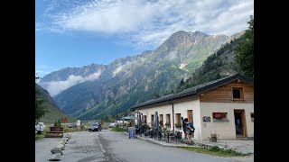 3D Flyover Route Tour du Mont Blanc Day Four Les Chapieux to Rifugio Elisabetta [upl. by Oine]