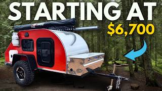 Explore on a Budget 6 Lightweight Trailers from TC Teardrops [upl. by Ener]