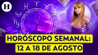 Horóscopos de la semana con Mhoni Vidente del 12 al 18 de agosto [upl. by Aniroc605]