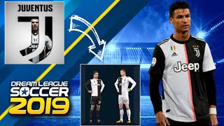 How to get Brand New Juventus Kits in Dream League Soccer 2019 [upl. by Ola]