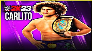 WWE 2K23  Carlito Signatures and Finishers [upl. by Wyn]