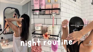 Night Routine🌙✨ Tiktok compilation [upl. by Evie]