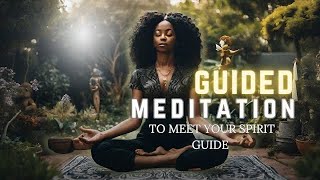 Guided Meditation Contact Your Spirit Guide  Binaural Waves  Deep Relaxation [upl. by Fleming794]