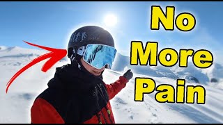 How to put Your Goggles on UNDER Your Ski Helmet [upl. by Adnaw]