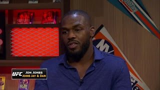 Jon Bones Jones responds to Daniel Cormier on FOX Sports Live [upl. by Inwat]