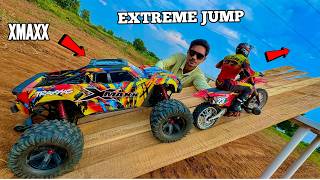 RC Biggest Monster Cars amp RC Losi Bike Jump Test  Chatpat toy TV [upl. by Lari564]