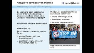 Hoofdstuk 16 Aardrijkskunde HAVO5 Sociale en culturele globalisering gevolgen Methode Buitenland [upl. by Rim]