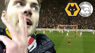 NEVES GOAL ON CAMERA Wolves Vs Derby Matchday Vlog [upl. by Adele]