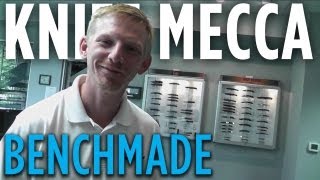 Knife Mecca Benchmade Factory amp Store Visit [upl. by Luella]