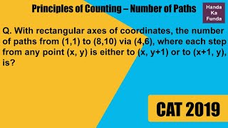 Quantitative Aptitude – Principles of Counting – With rectangular axes of coordinates [upl. by Annayat966]