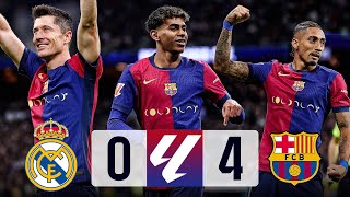 Real Madrid vs Barcelona 04 El Clasico La Liga 202425  MATCH REVIEW [upl. by Thaddus]