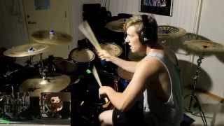 Aversions Crown  The Glass Sentient Drum Cover By Adam Björk [upl. by Colley]