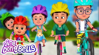 साइकिल मैरी सारारा  Cycle Mari Sarara  Cycle Hindi Rhyme for Kids  Ding Dong Bells [upl. by Niveb]