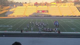 Boonsboro High School Marching Band at MMBA State Championships at Towson University on 11224 [upl. by Star]