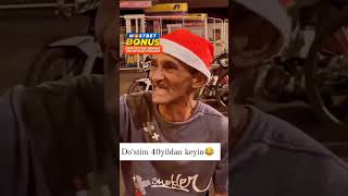 DOSTIM 40 YILDAN KEYIN 🤠 rekkk love instagram shorts tiktok funny memes duet trend top [upl. by Aubarta408]