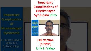 Important Complications of Eisenmenger Syndrome [upl. by Abran]