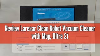 Review Laresar Clean Robot Vacuum Cleaner with Mop Ultra Strong 5000Pa Robotic Vacuum with Lidar Na [upl. by Nylirak740]