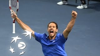 Highlights Julien BenneteauMichael Llodra FRA v Andre BegemannTobias Kamke GER [upl. by Neelyk]