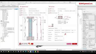 Hướng dẫn triển khai bản vẽ thép Cột 2023 tự động [upl. by Eirtemed]