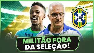 ÉDER MILITÃO É CORTADO DA SELEÇÃO ALEX SANDRO APRESENTADO NO FLAMENGO E   LINK SPORT CLUB PODCAST [upl. by Uel]