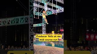 Ninja Warrior Producer Yells at Me shorts youtubeshorts [upl. by Prissy]