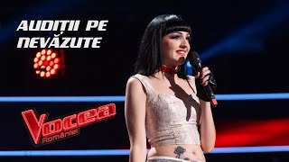 Raluca Moldoveanu  quotMotherquot  Audiții pe Nevăzute  Vocea României  Sezonul 12 [upl. by Rosena]