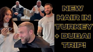 Hair Transplant with CBUM  Dubai trip with RAW Nutrition  Iain Valliere [upl. by Bryanty523]