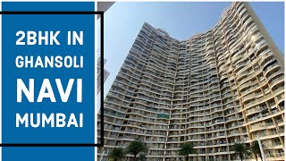 2BHK flat for sale in Ghansoli Navi mumbai  📞 9619227846  All amenities [upl. by Ajram]