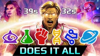 Adam Warlock Does It All An Absolute Battlegrounds Monster  The Class Gauntlet Part 1  Mcoc [upl. by Ylac]