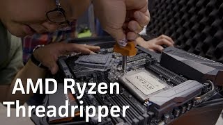 Threadripper unboxed and installed [upl. by Zasuwa]