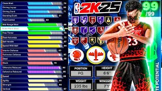 NBA 2K25 MYPLAYER BUILDER COMPLETE BREAKDOWN MUST WATCH [upl. by Frey]