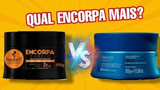 Batalha de máscarasHaskell Encorpa Cabelo X Amend Redensifica e Encorpa Qual a melhor [upl. by Grete721]