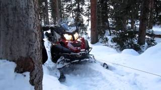 2010 skidoo expedition 1200 warn winch [upl. by Radcliffe612]