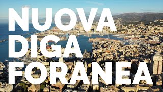 La Nuova Diga Foranea di Genova la più profonda dEuropa [upl. by Nauqed]