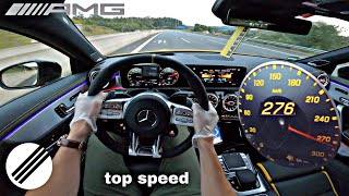 MercedesBenz AClass A45 S AMG 421HP TOP SPEED DRIVE ON GERMAN AUTOBAHN 🏎 [upl. by Illah524]