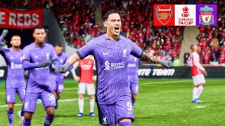 Arsenal vs Liverpool  FA Cup Full Match  PC 4K60 [upl. by Enrahs]