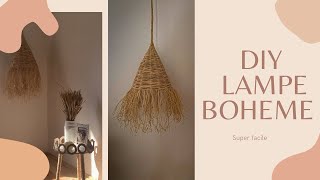 DIy lampe bohème déco super facile [upl. by Meluhs378]