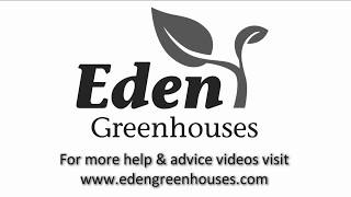 Eden Greenhouses Bottom Slider POS 95 Fitting Instruction Video [upl. by Damal]