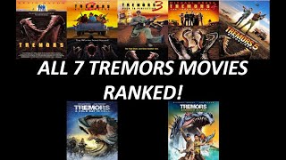 All 7 Tremors Movies Ranked Worst to Best W Tremors Shrieker Island [upl. by Sanfourd663]