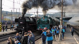 Národní den železnice Česká Třebová s Czechtrainshw9mi a SiRDvlaky 1910 2024 [upl. by Ytsenoh333]