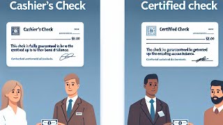 Cashiers Check vs Certified Check Understanding the Differences [upl. by Aowda]