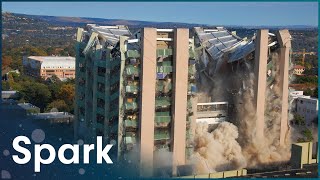 Satisfying Montage Of Controlled Demolitions To RelaxStudy To  Demolition and Destruction  Spark [upl. by Grail]