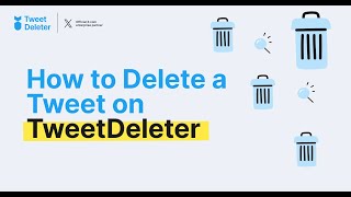 How to delete tweets on TweetDeleter [upl. by Claudine6]