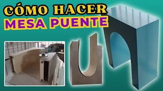 Ideas para decoración de fiestas MESA PUENTE de MDF [upl. by Rosio]