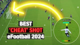 THIS Shot is a CHEAT 😲🔥 KnockOn Shot Tutorial in eFootball 2024 [upl. by Lillie]