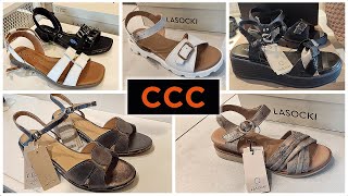 CCC NOWE BUTY LASOCKI😍PIĘKNE BUTY DAMSKIE NA LATO❗ SUPER CENA [upl. by Arriek]